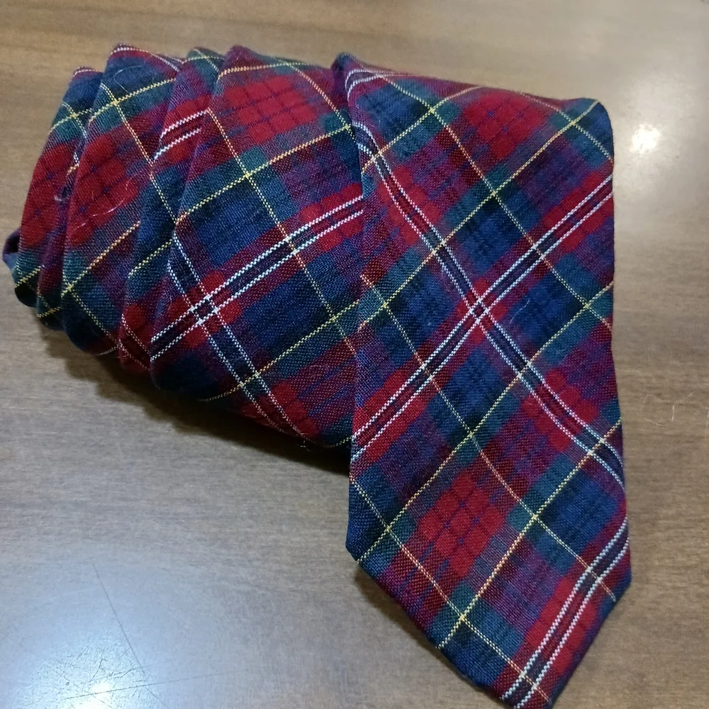 Vintage Pendleton Necktie Tartan